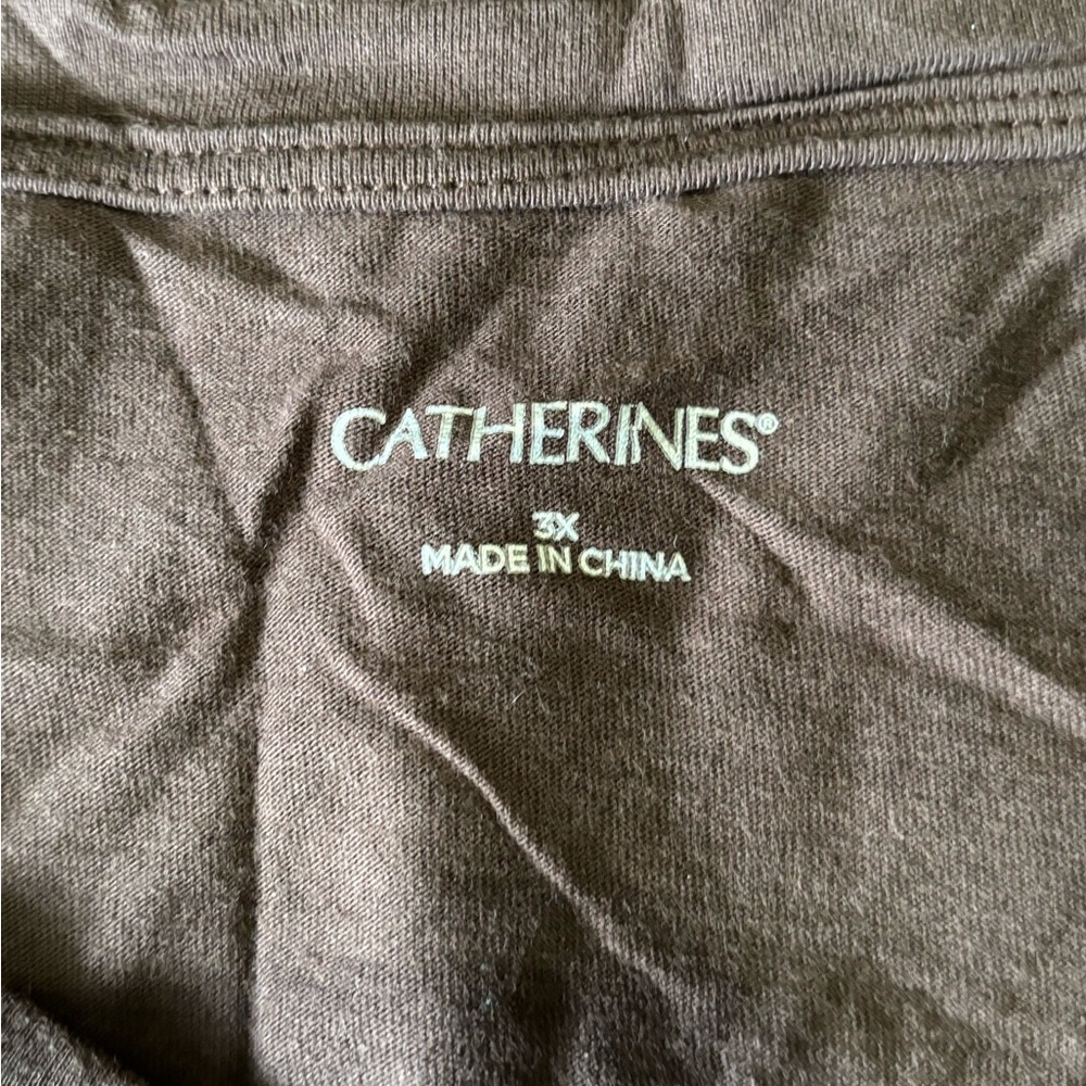 Catherine’s 3X long sleeve TShirt